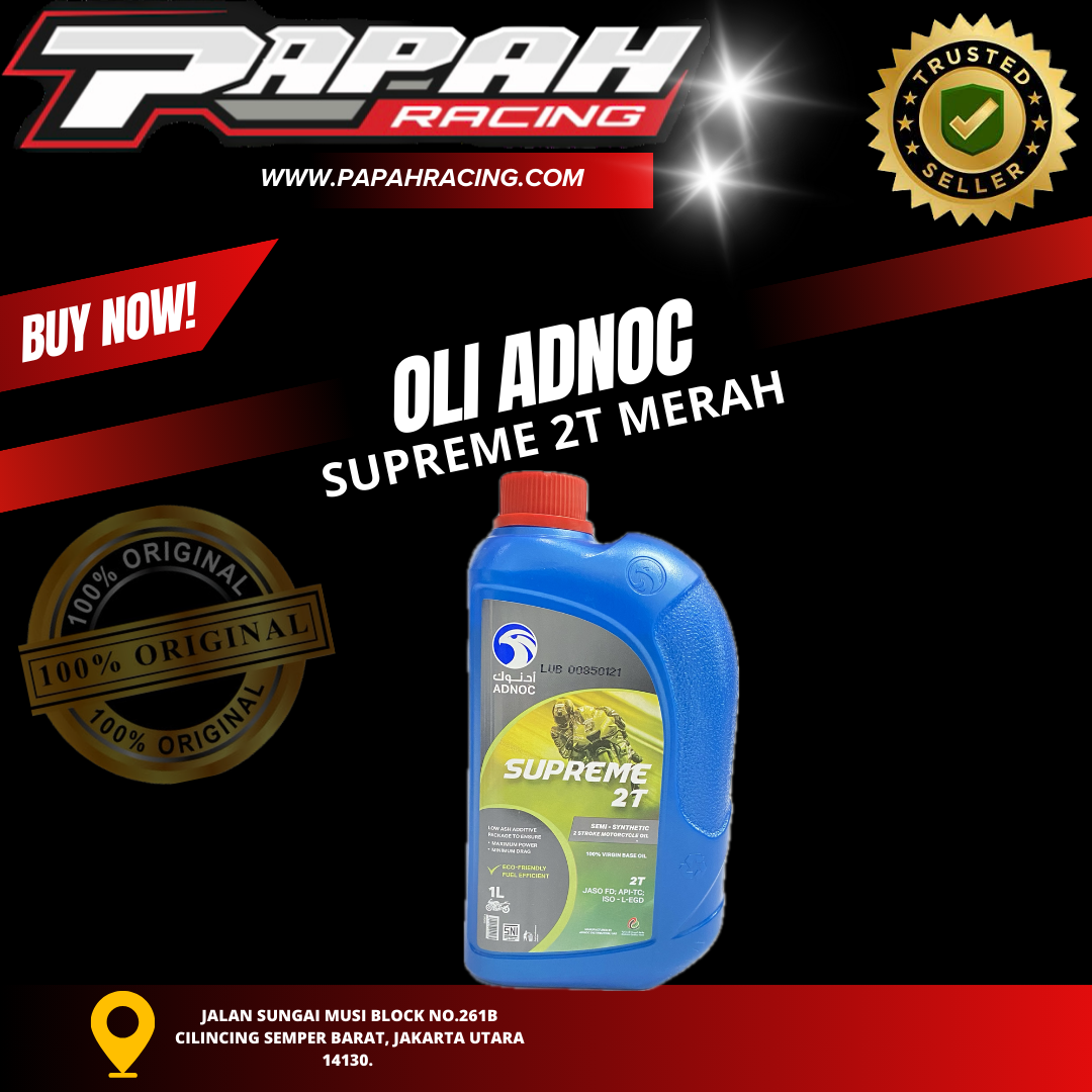 OLI ADNOC SUPREME 2T MERAH